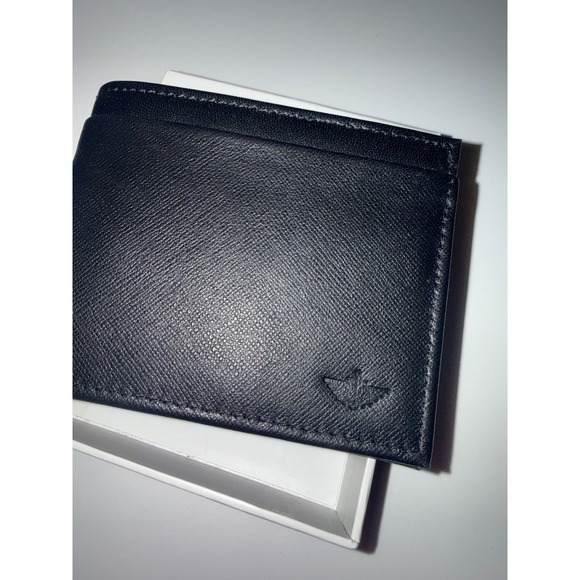 Dockers Leather Bifold Wallet Black Mens Genuine Leather Slim Card Holder NEW - Picture 5 of 8